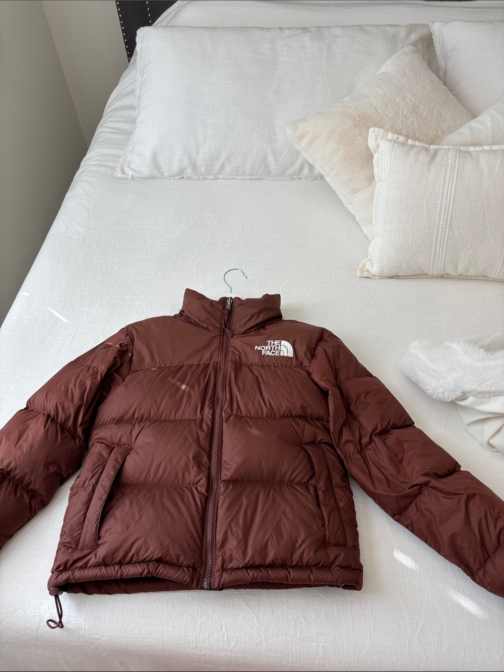 The North Face Chocolate Brown 700 Quilted Puffer Jacket